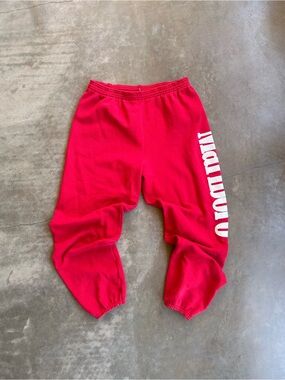 Malboro Logo Print Jogger Sweatpants